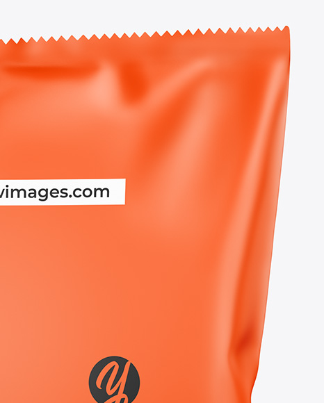Matte Snack Package Mockup