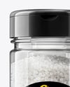 Jar with Coarse Sea Salt Mockup