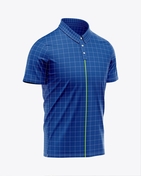 Men's Polo Shirt Mockup