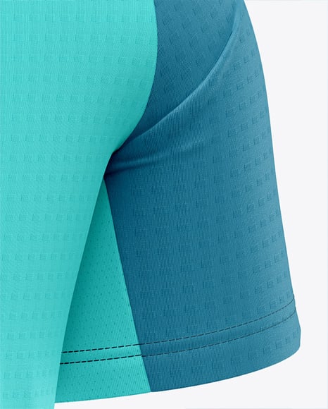 Raglan Short Sleeve Jersey Mockup