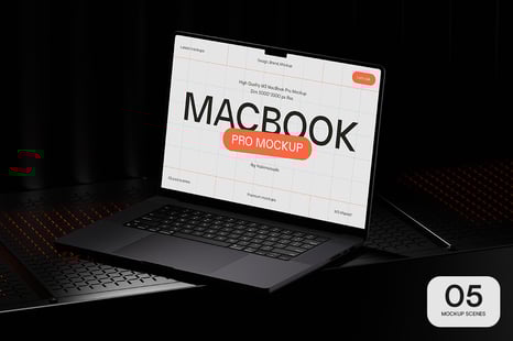 MacBook Pro M3 Mockup - Device Mockups