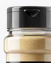 Plastic Spice Jar with Onion Powder Mockup
