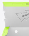 Opened Paper Food Box Mockup