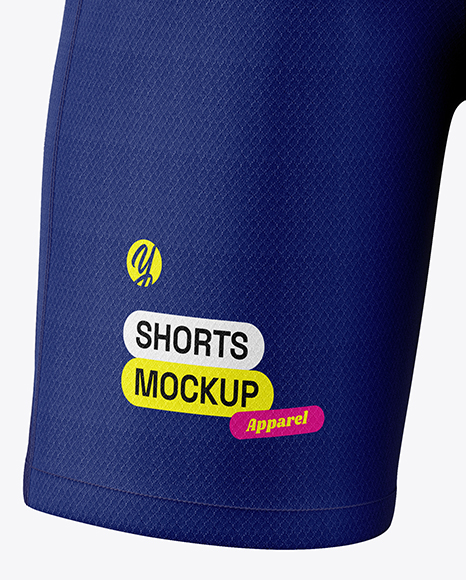 Soccer Shorts Mockup - Back View