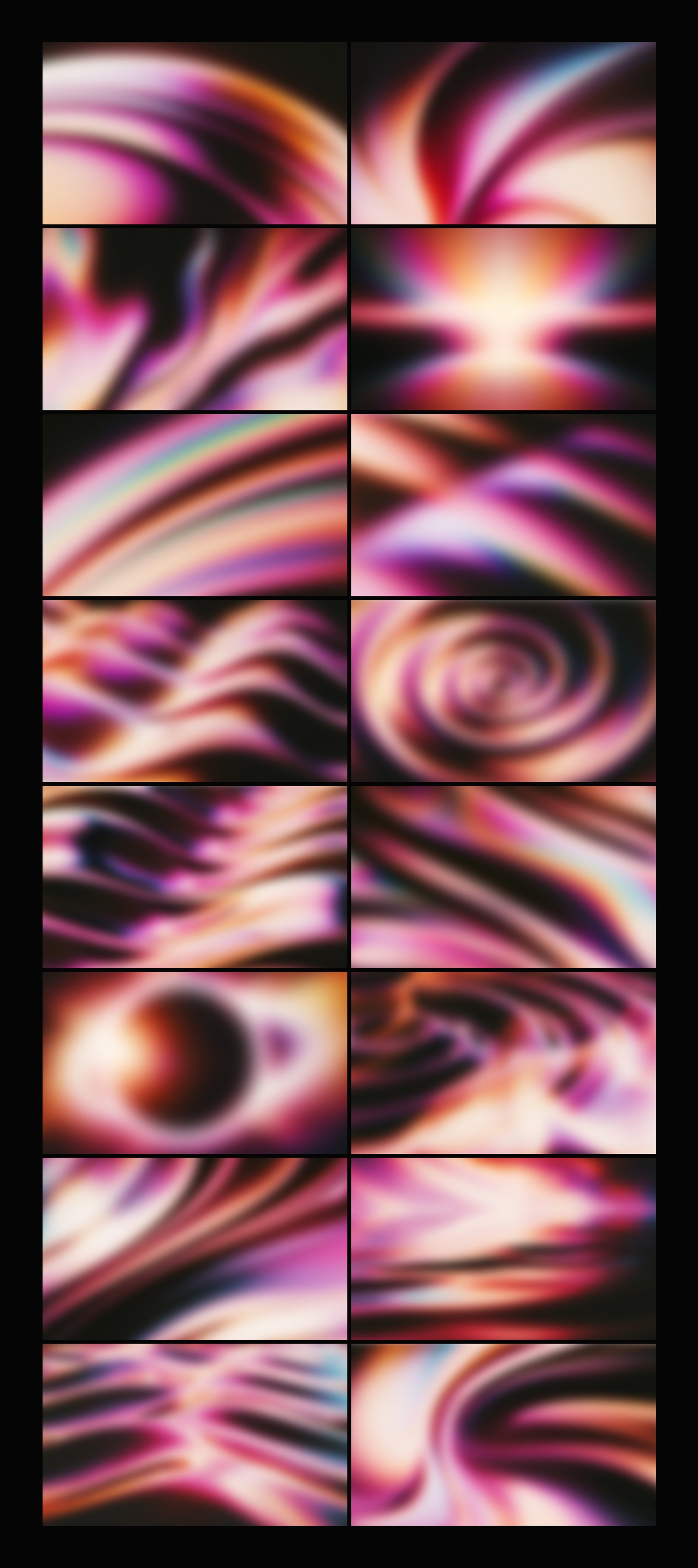 Shadowy Glow Background Set