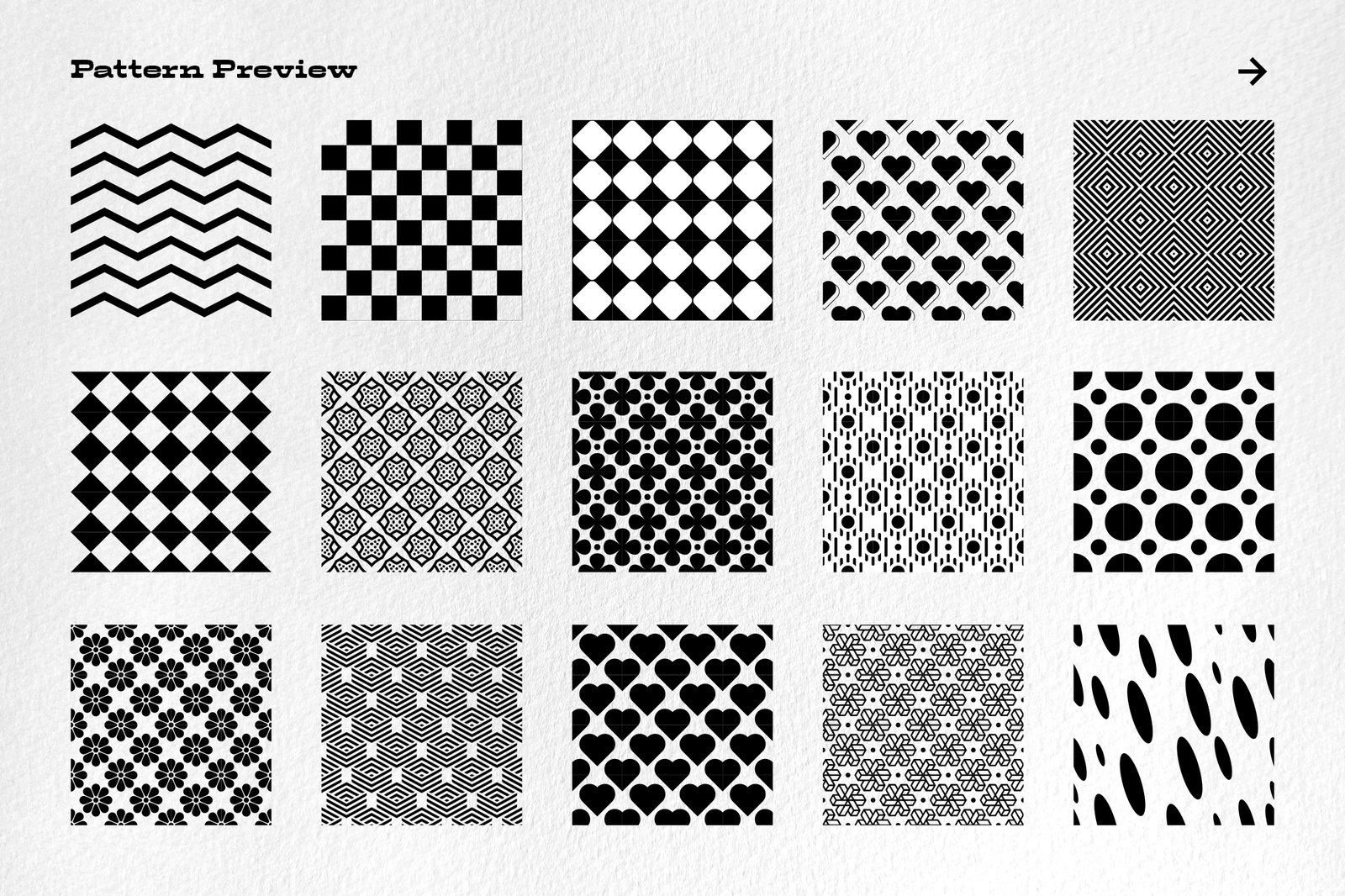 Next Pattern V1 ✦ Procreate Brushes Set