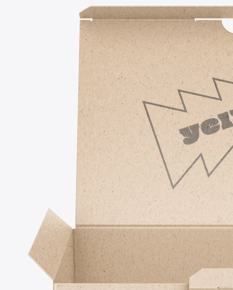 Kraft Paper Box Mockup
