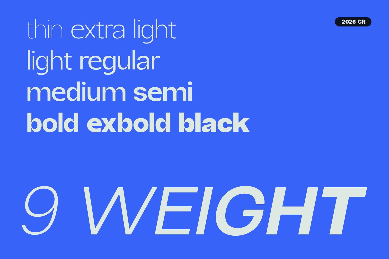 Borscha Typeface