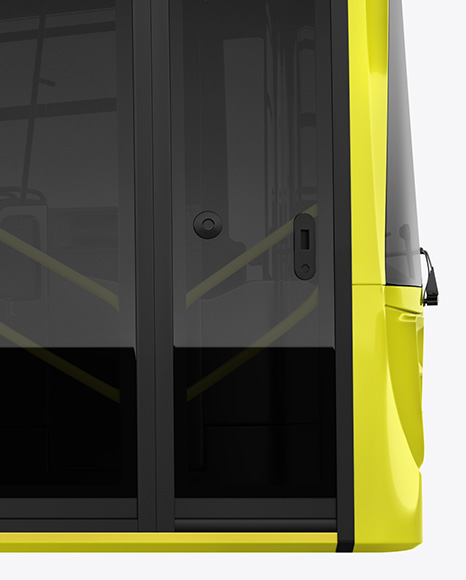 City Bus Mockup - Side View