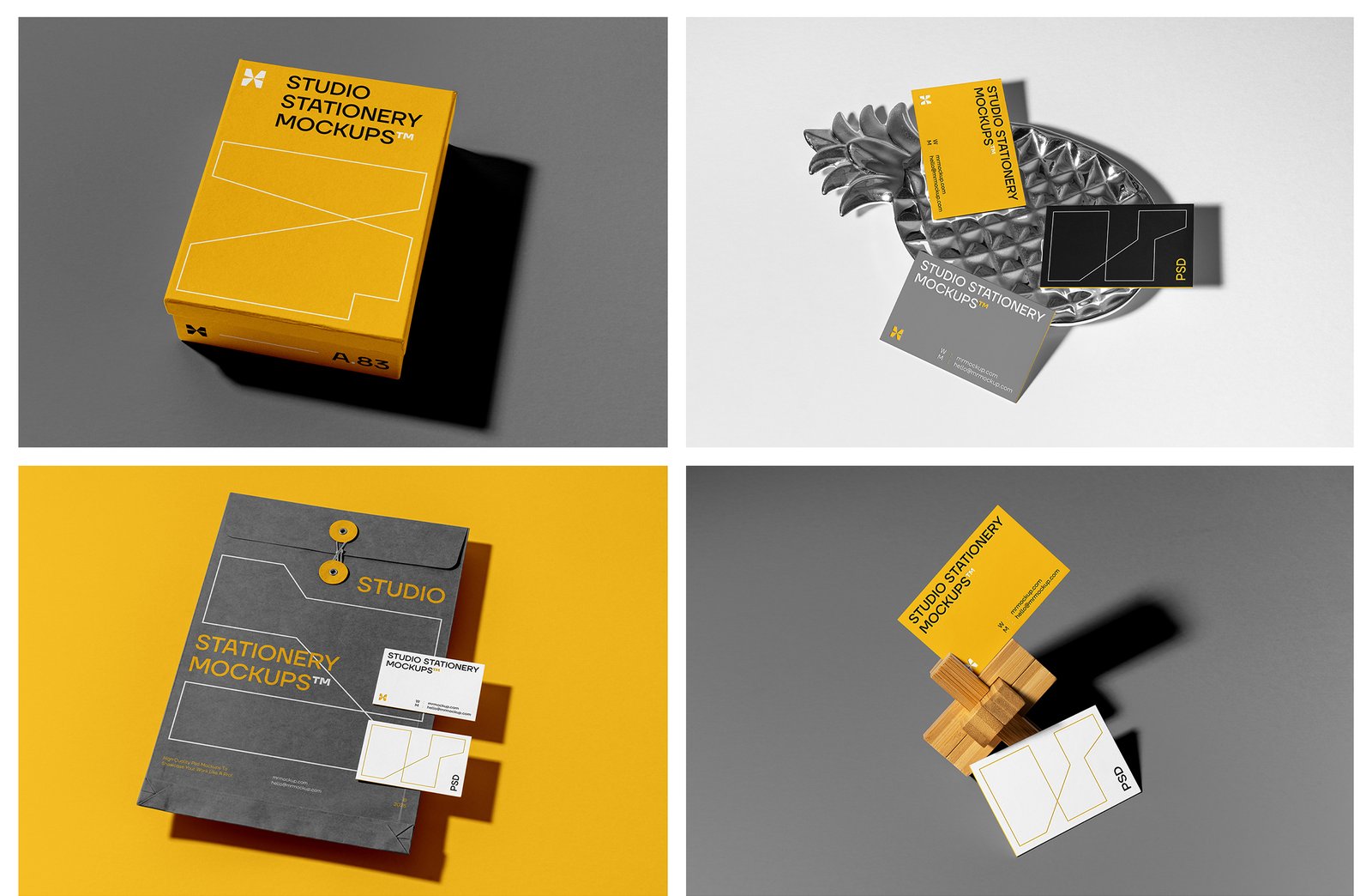 Studio Stationery Mockups