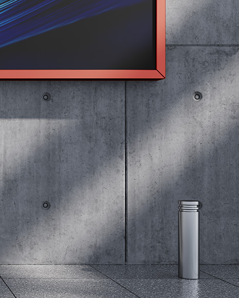 Billboard on the City Street Mockup