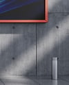 Billboard on the City Street Mockup