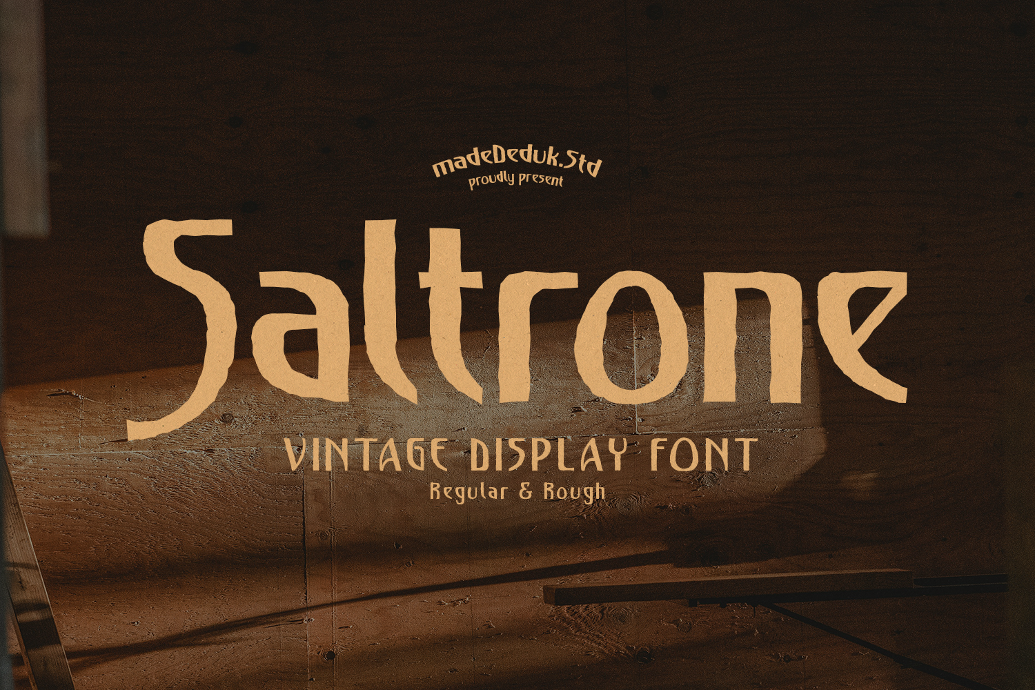 Saltrone Display Font