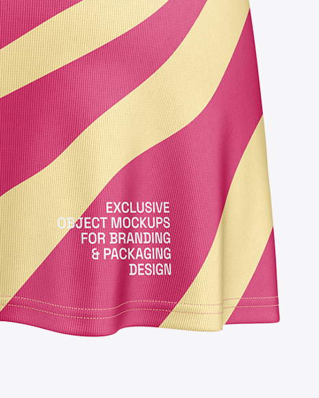 Women's Skirt Mockup - Back View