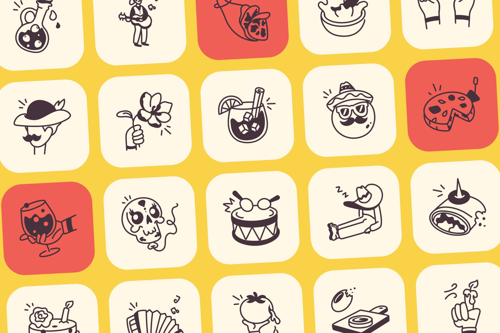 Spanish Doodles Icon