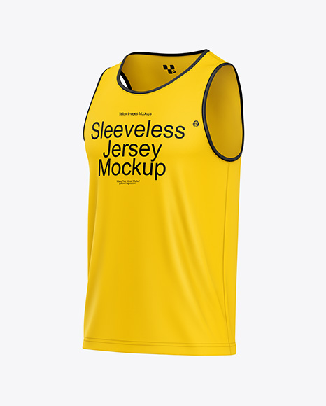 Training Sleeveless Jersey Mockup