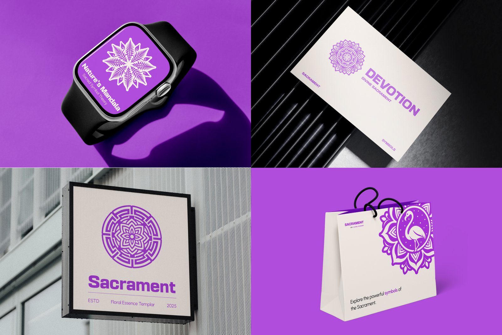 Mandala Symbols Art Set