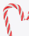 Two Candy Canes Mockup