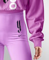 Woman Wearing Sweatshirt & Leggings Mockup