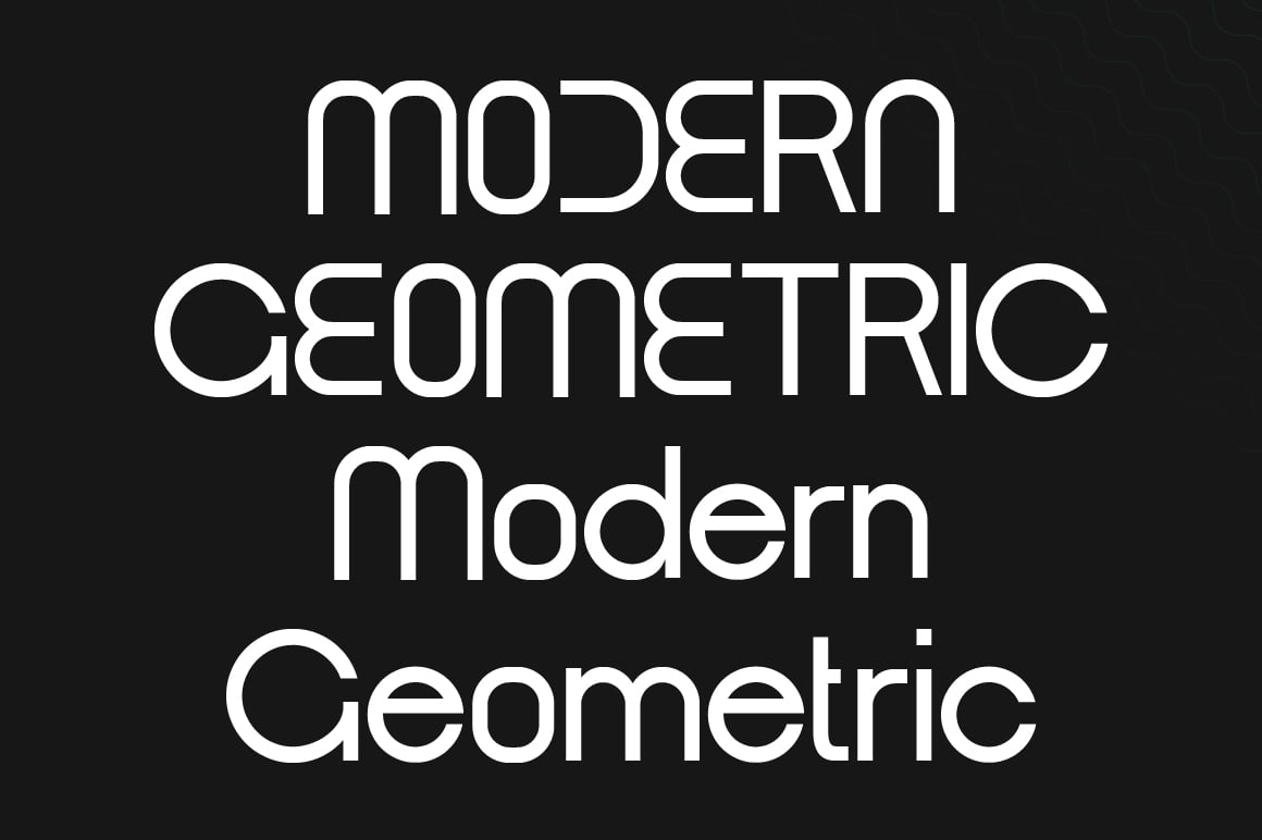 Cagody Modern &amp; Geometric Sans Serif