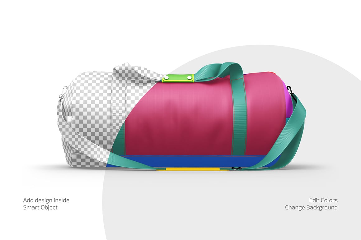 Duffle Bag Mockup Set