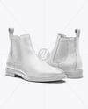 Pair of Chelsea Boots Mockup