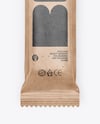 Kraft Stick Sachet Mockup