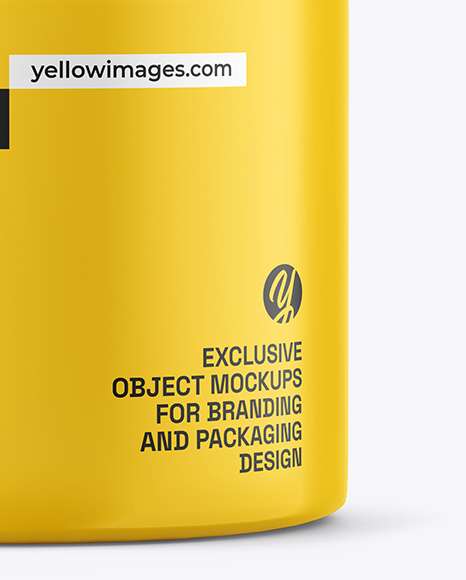 Cosmetic Jar Mockup