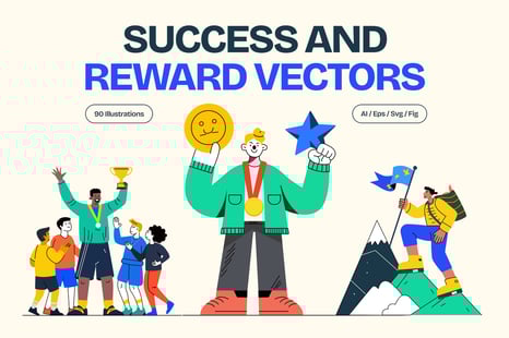 Success and Reward Vector Illustrations