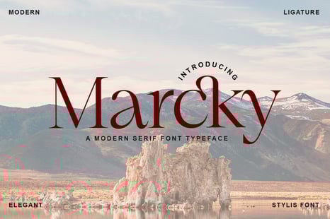 Marcky Font - Fonts