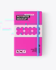 Notebook psd mockup