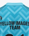 Soccer Jersey Mockup - Back View