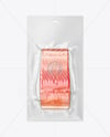 Salmon Fillet Package Mockup