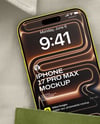iPhone 17 Pro Max in Pocket Mockup