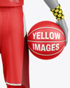 Full Basketball Kit Mockup - Back view