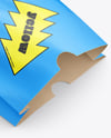 Paper Bag with French Fries Mockup