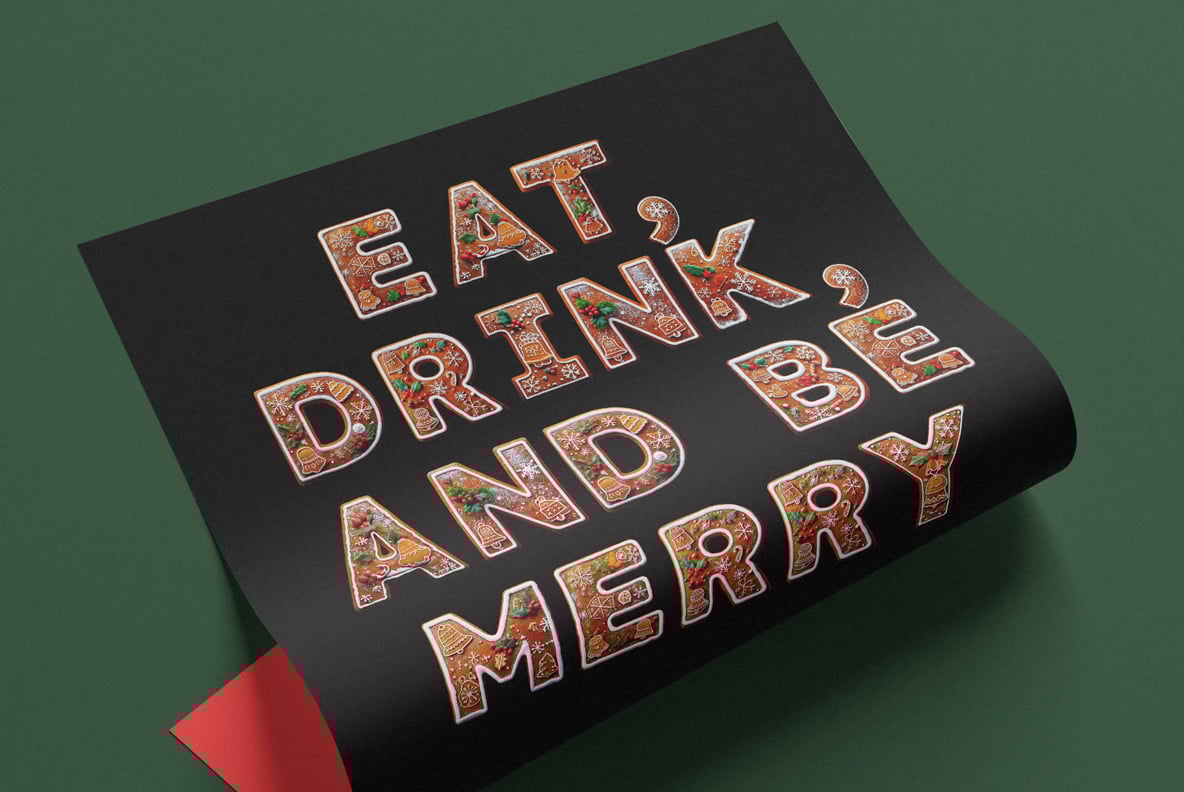 Gingerbread Dreams Font