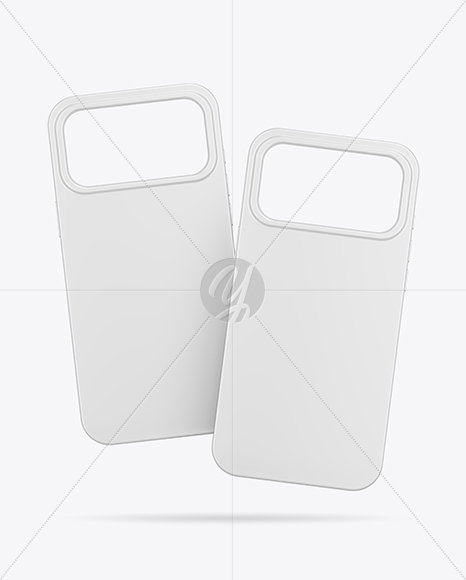 Two iPhone 17 Pro Cases Mockup