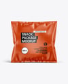 Glossy Snack Package Mockup