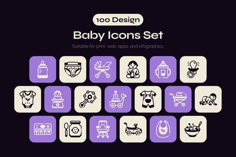 Baby Symbol Icon - Graphics