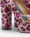 Pair of Platform Heels Mockup
