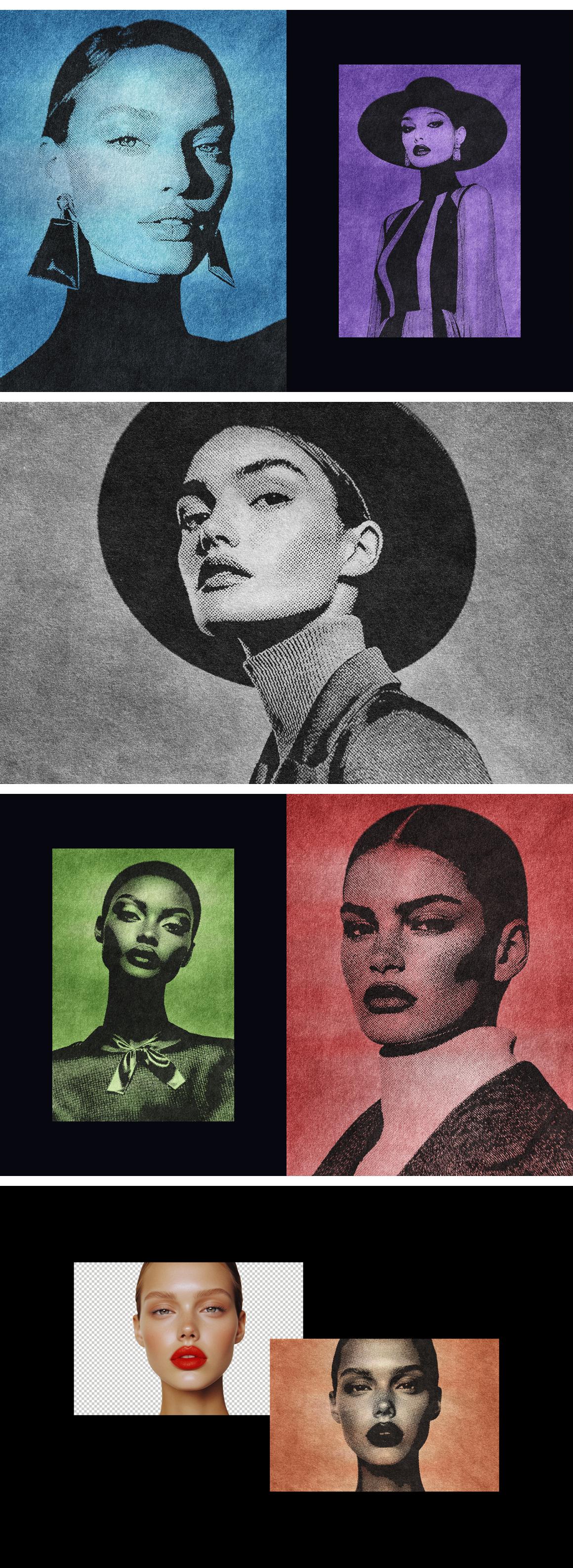 Pop-Art Printer Effect