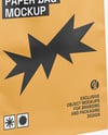 Paper Bag with Cookie Mockup