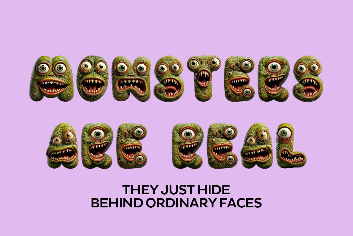 Scary Monster Font