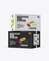 Two Cardboard Boxes Mockup