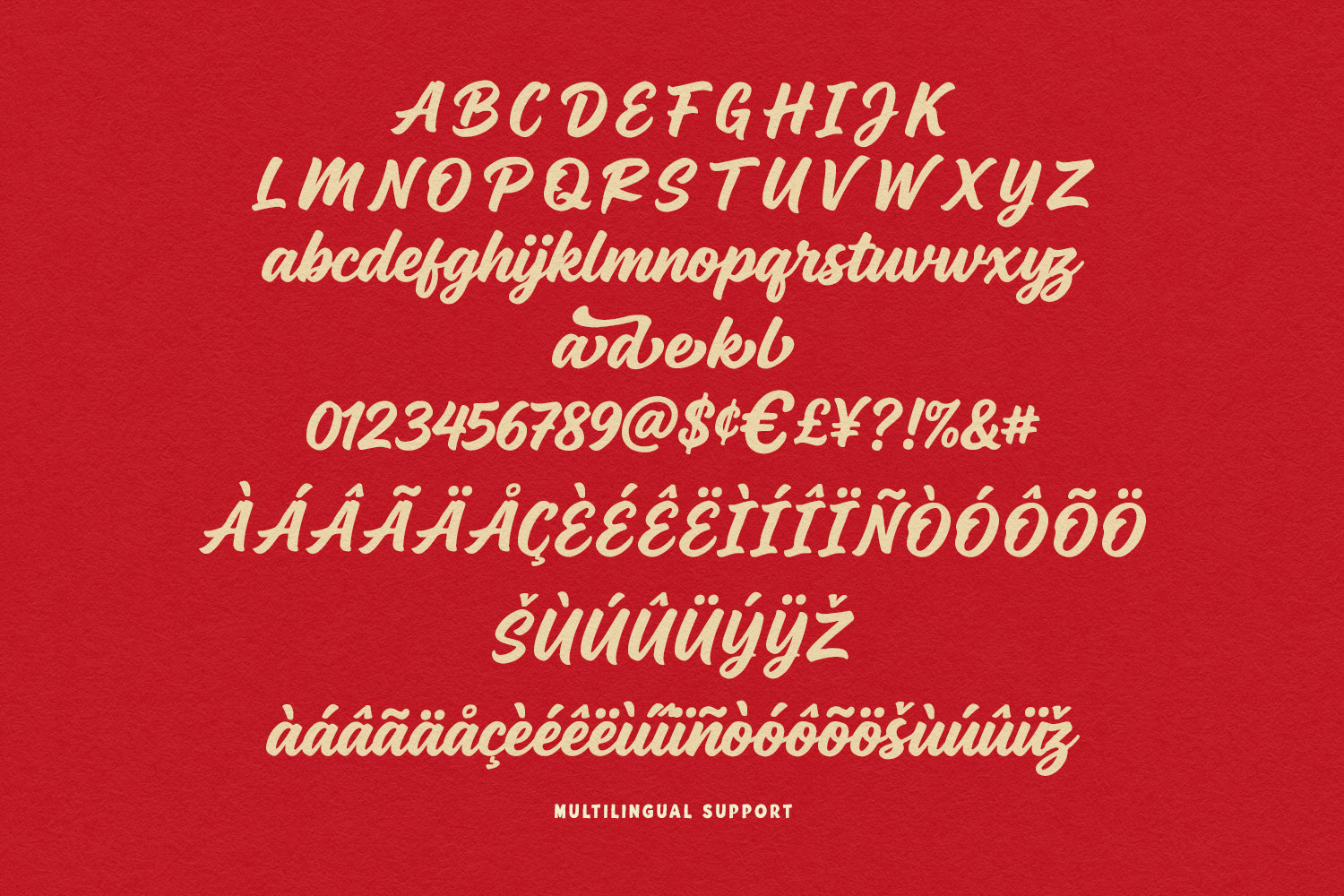 Jaglend Font Duo Vintage Script Sans Combination