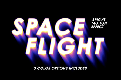 Speeding Motion Text Effect - Text effect photoshop