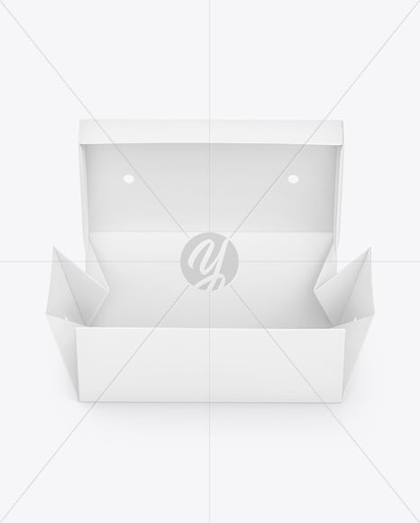Paper Takeaway Food Box Mockup