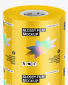Glossy Film Roll Mockup
