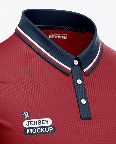 Men's Polo Shirt Mockup
